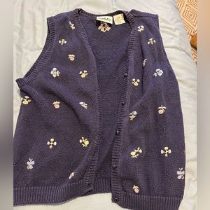 Northern reflection vintage vest